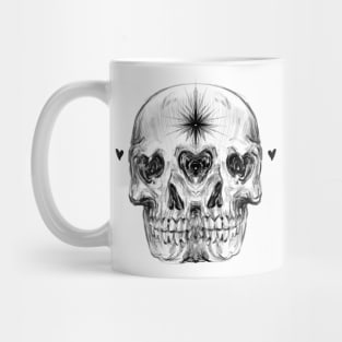 Skull love Mug